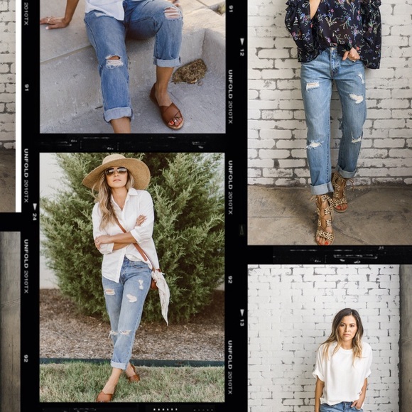 PPLA Destroyed Boyfriend Jeans - Picture 4 of 4